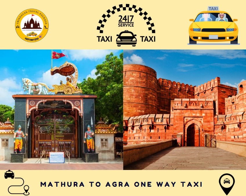 Mathura To Agra One Way Taxi
